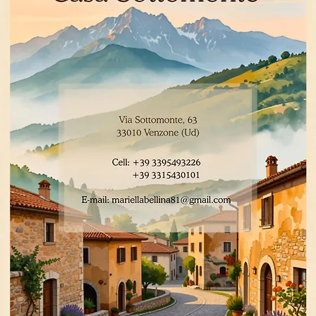 Daire Casa Sottomonte Venzone